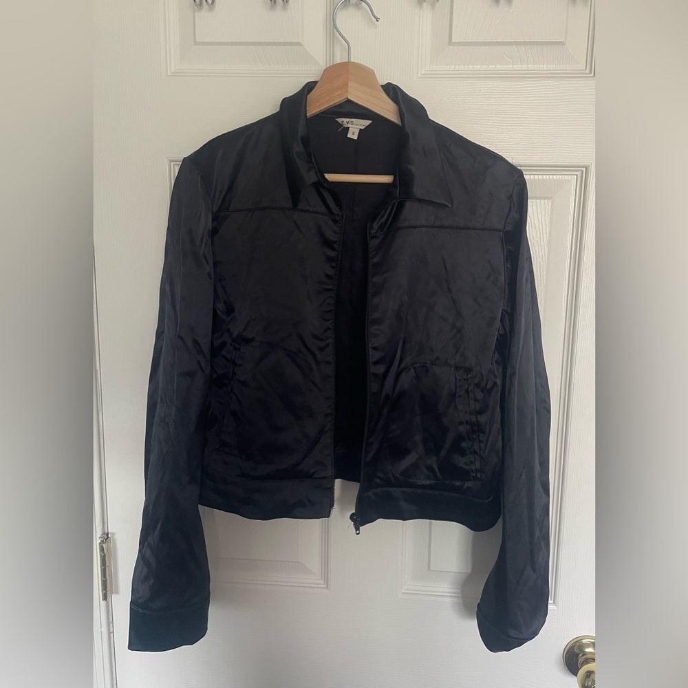 Vintage Silk Vero Moda Black Jacket